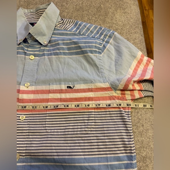 Vineyard Vines Men's Slim Fit Tucker Striped Button-Down Shirt, 100% Cotton, M - Picture 3 of 6